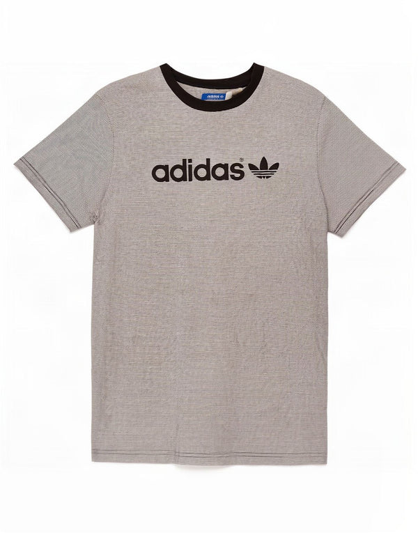 T-shirt grafica da uomo Adidas Top grigio medio gessato