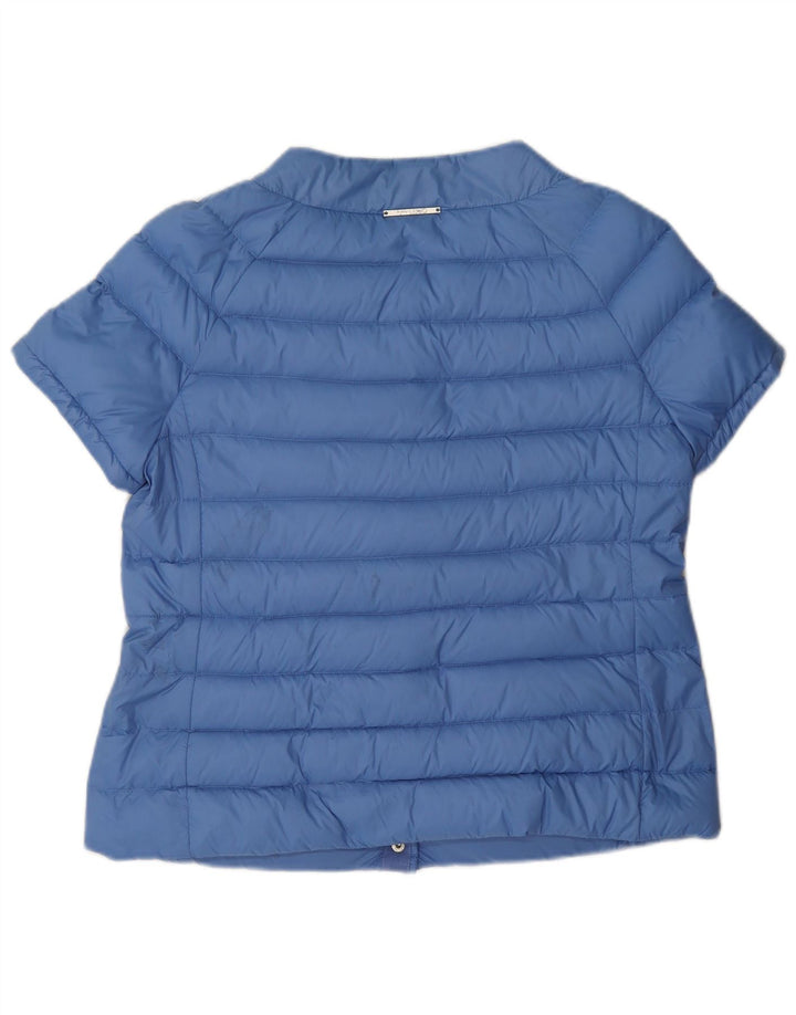 Piumino Donna Liu Jo Manica Corta IT 44 Blu Medio Poliammide