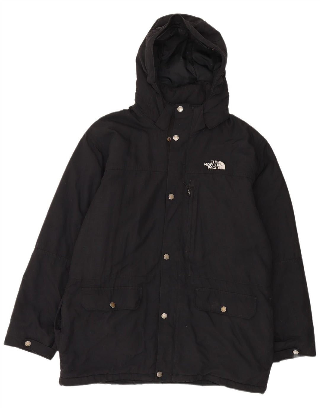 Giacca a vento con cappuccio da uomo The North Face UK 40 Large Black Winter