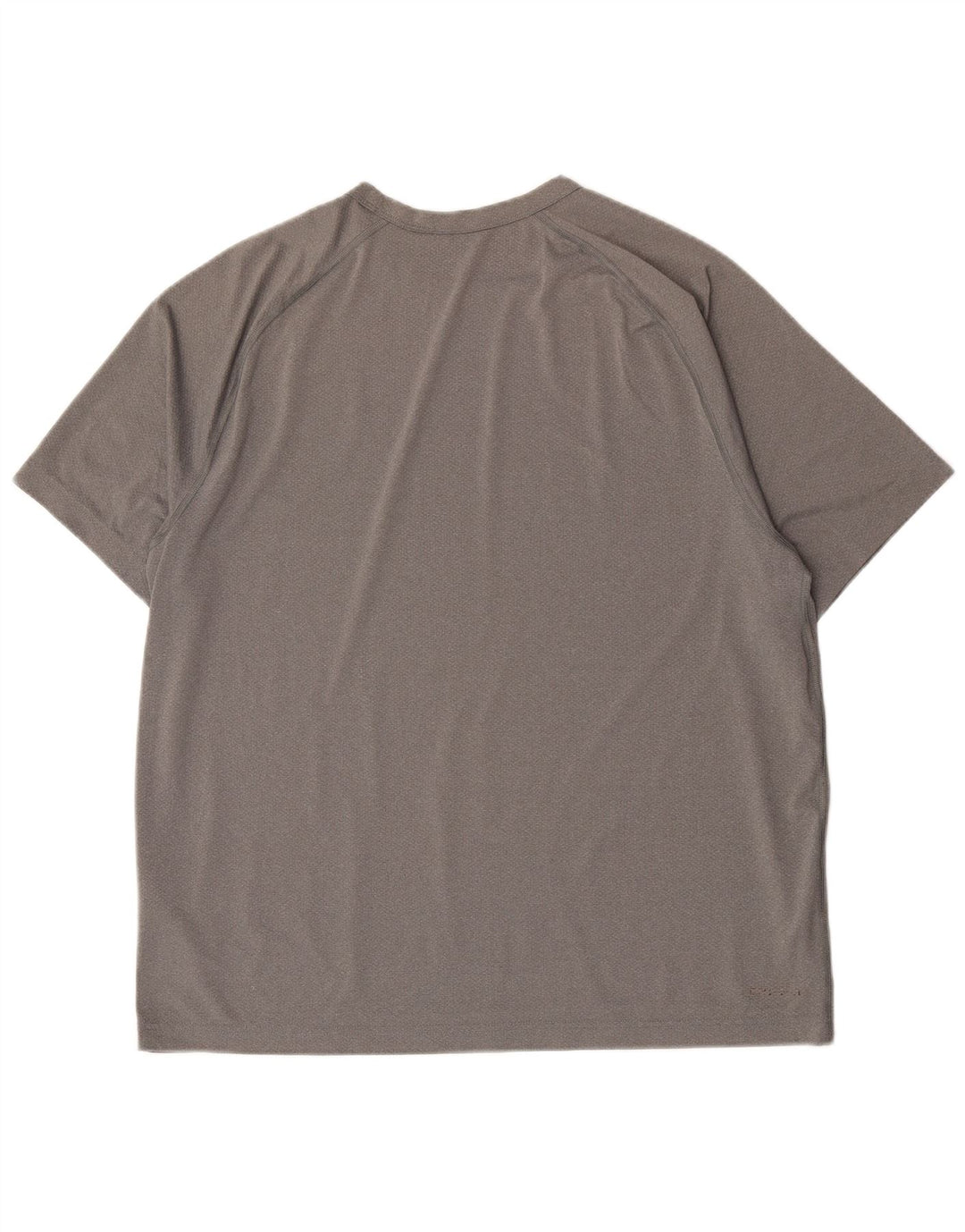 T-shirt Nike Dri Fit da uomo, grande, in poliestere grigio