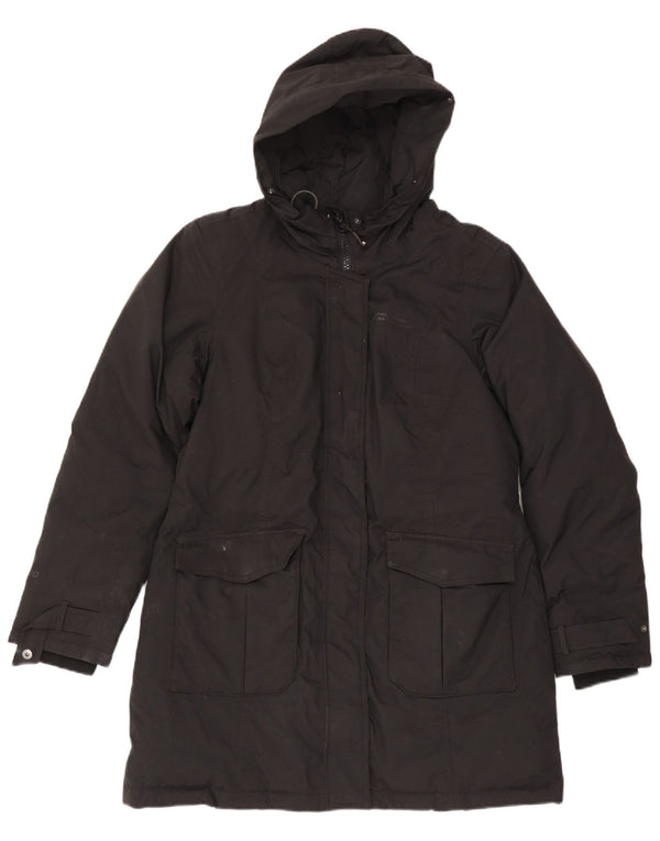 Cappotto imbottito con cappuccio da donna Mountain Warehouse UK 14 grande poliestere nero