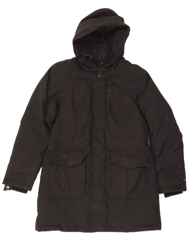 Cappotto imbottito con cappuccio da donna Mountain Warehouse UK 14 grande poliestere nero