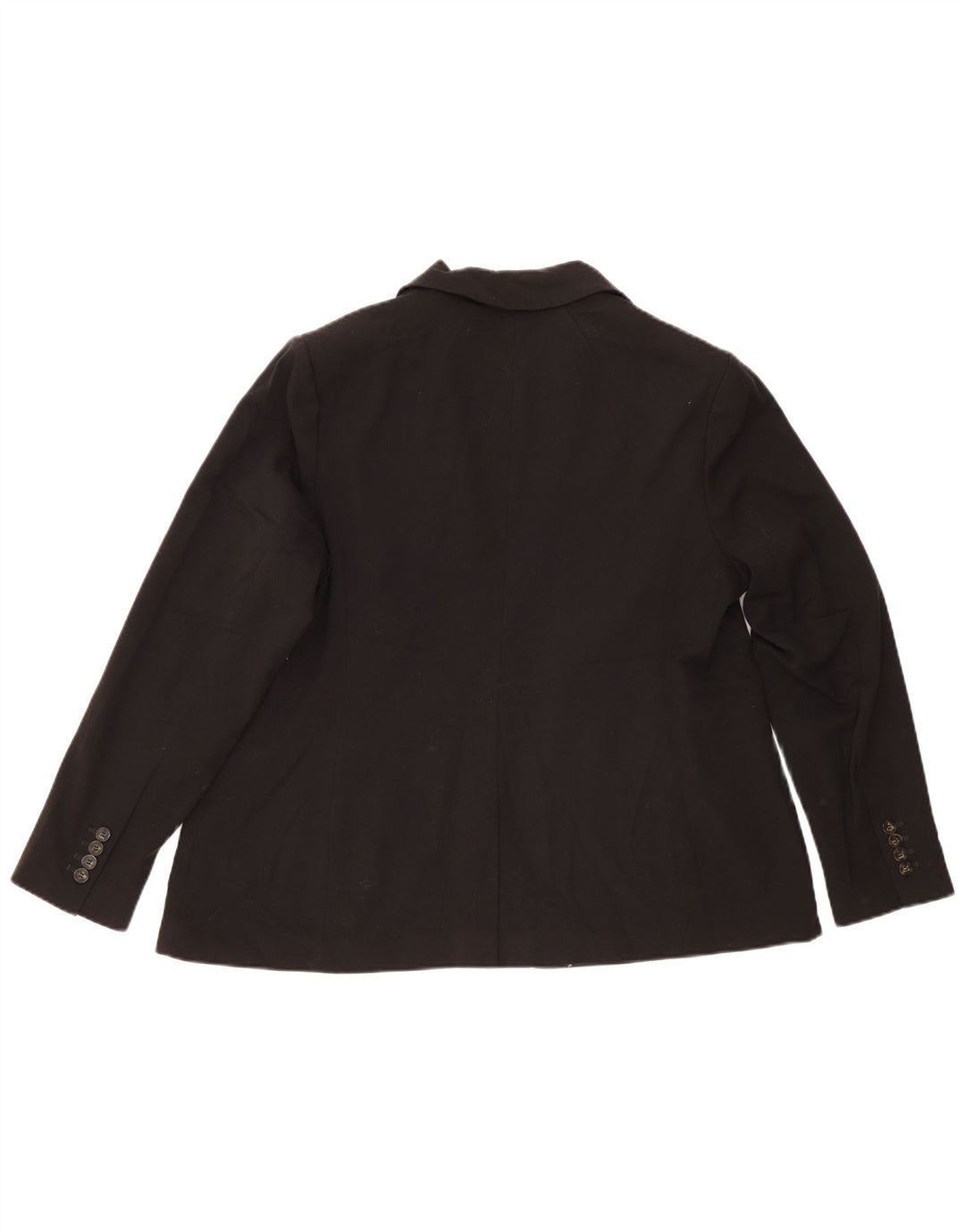 Giacca blazer da donna a 1 bottone su misura Marks & Spencer UK 20 2XL Nera