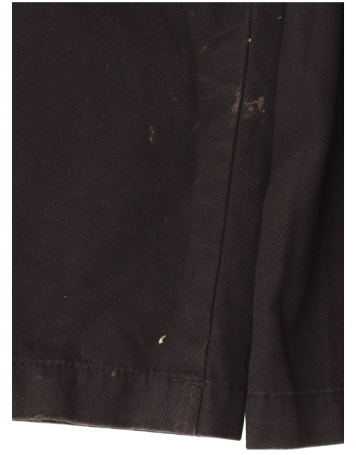 Pantaloni chino con pegging da uomo Marks & Spencer W46 L29 cotone nero