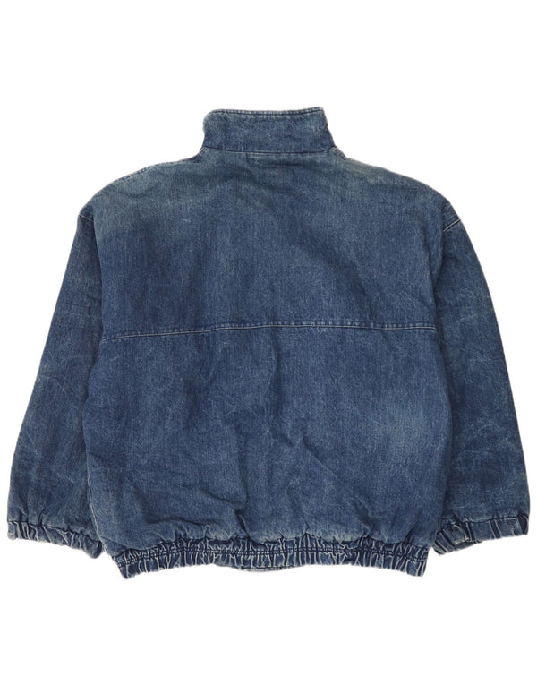 Giacca di jeans vintage da uomo UK 42 XL in cotone blu