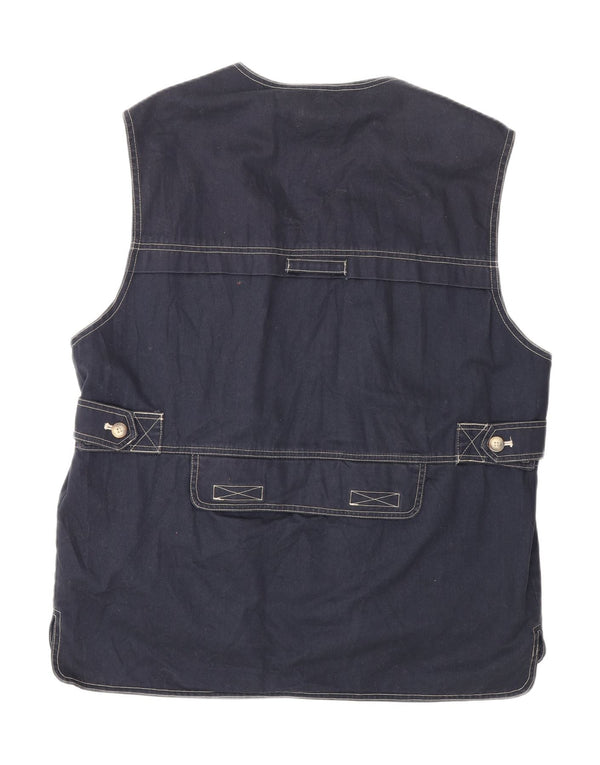 Gilet da uomo Dolomite UK 40 grande cotone blu navy