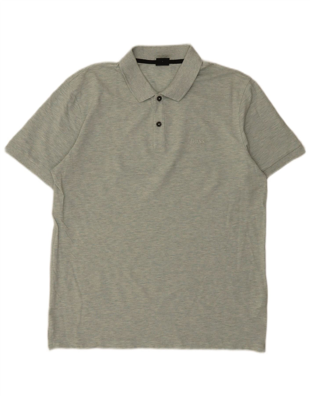 Polo Hugo Boss da uomo vestibilità regolare, taglia grande, in cotone verde