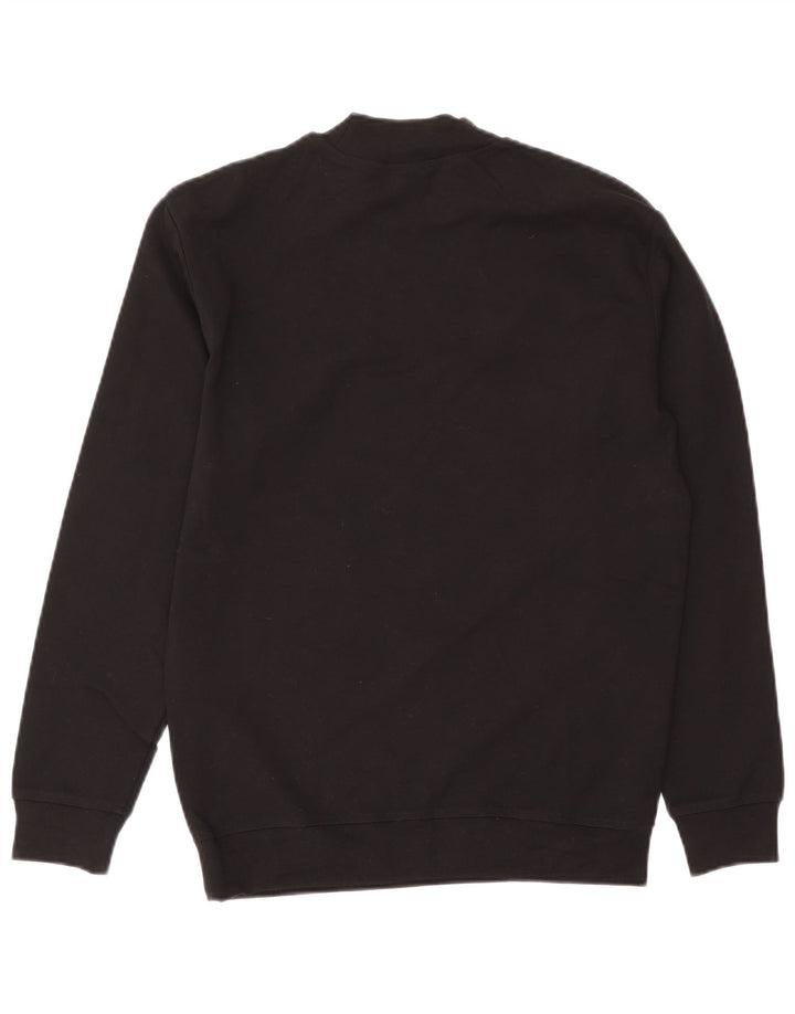 Felpa Zara da donna maglione UK 14 viscosa nera media