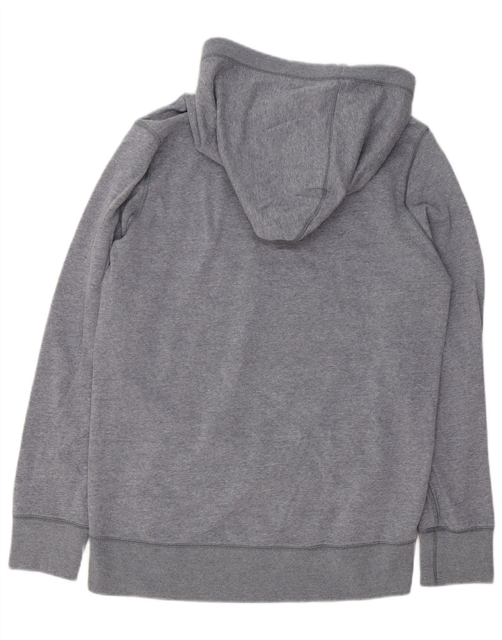 Felpa con cappuccio grafica da uomo Under Armour piccola in cotone grigio