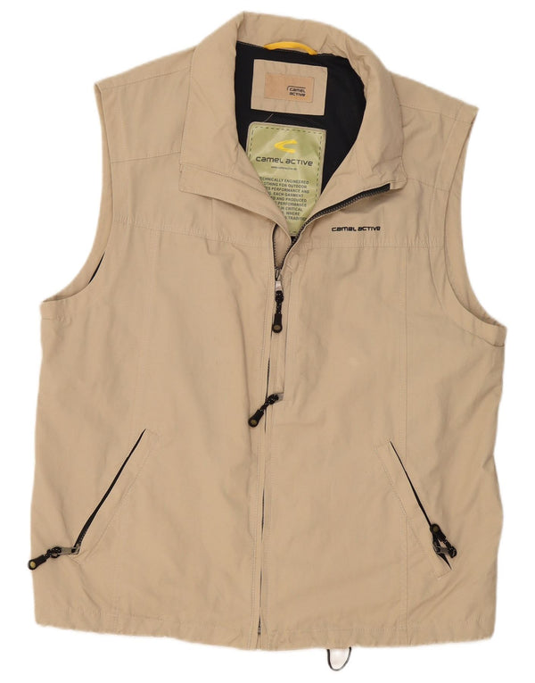 Gilet multiuso da uomo CAMEL ACTIVE EU 54 XL Cotone beige