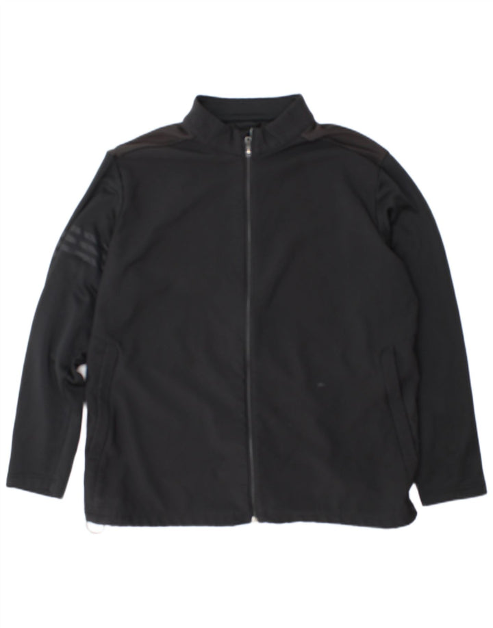 Giacca superiore della tuta da uomo Adidas Climawarm XL poliestere nero
