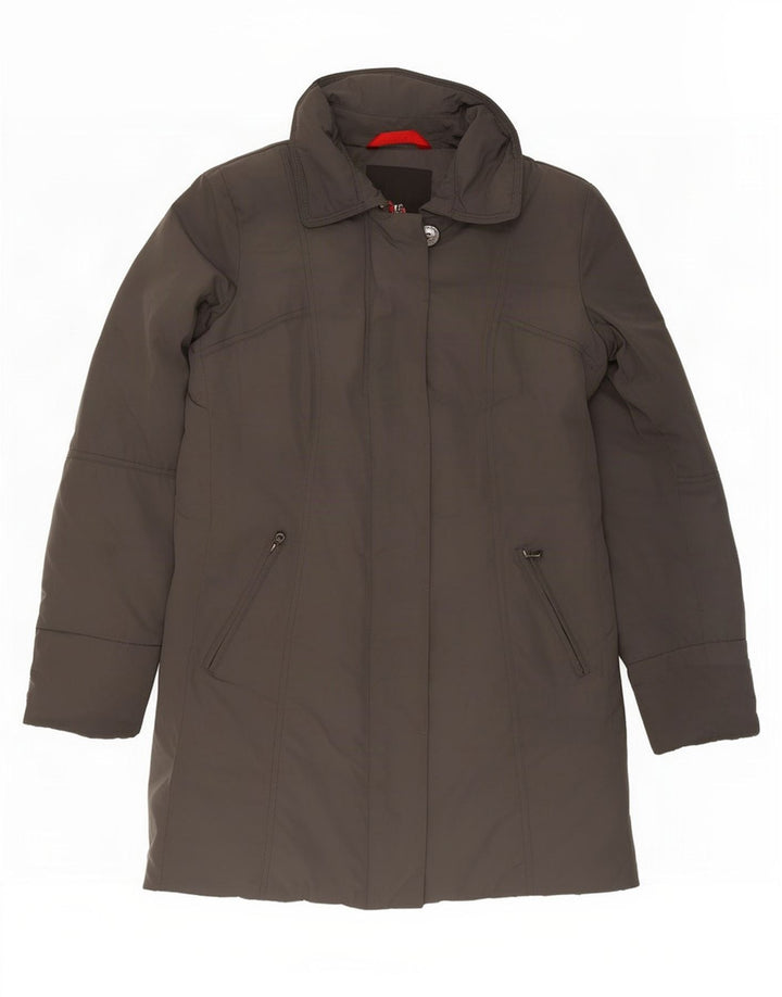 PEUTEREY Cappotto Imbottito Donna IT 46 Large Grigio Poliestere