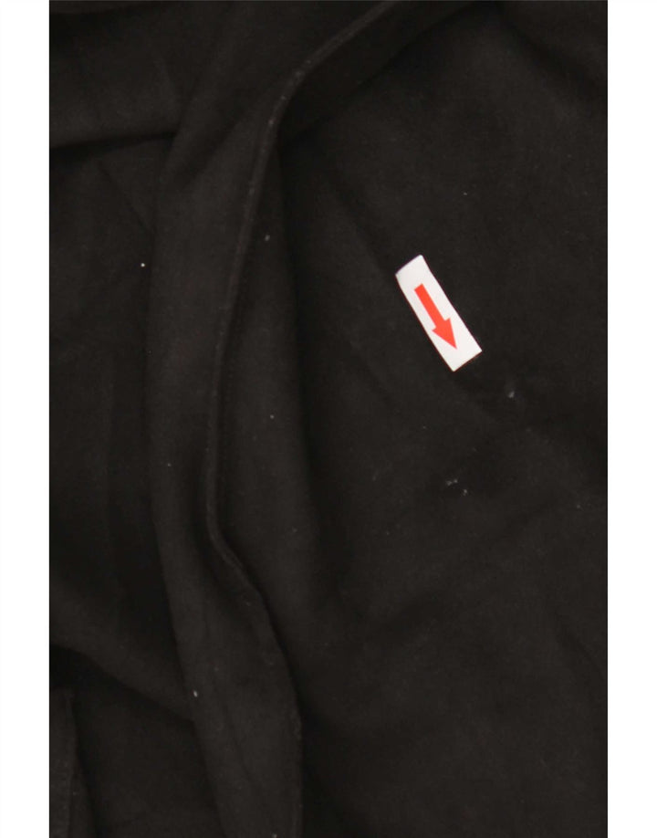 Soprabito oversize aperto da donna Zara UK 10 piccolo classico in poliestere nero