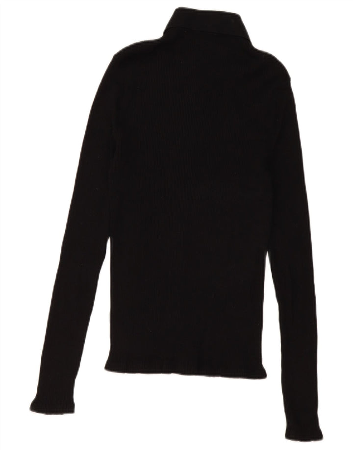 Top cardigan da donna Massimo Dutti UK 12 medio nero
