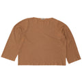 Zara Trafaluc Top oversize da donna a maniche lunghe UK 14 Cotone beige medio