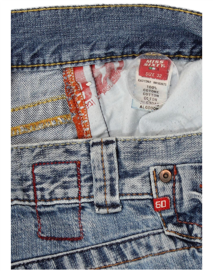 Jeans larghi Perkinks da donna Miss Sixty W32 L31 cotone blu