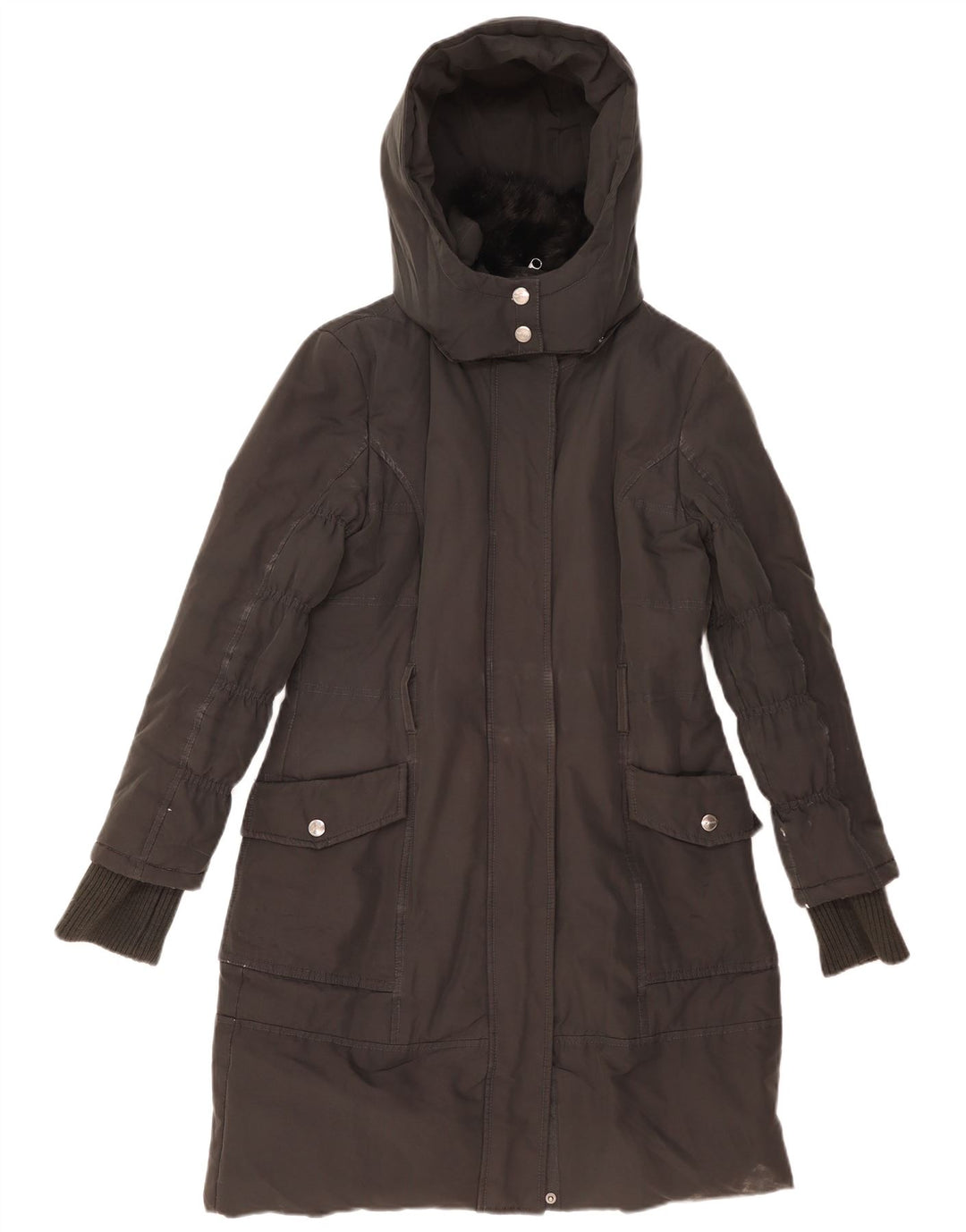 Cappotto imbottito con cappuccio da donna Gas IT 44 medio nero