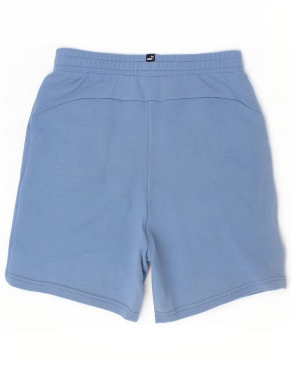 Pantaloncini sportivi Puma da ragazzo 13-14 anni in cotone blu
