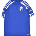 ADIDAS Boys Graphic T-Shirt Top 11-12 Years Blue Polyester | Vintage Adidas | Thrift | Second-Hand Adidas | Used Clothing | Messina Hembry 