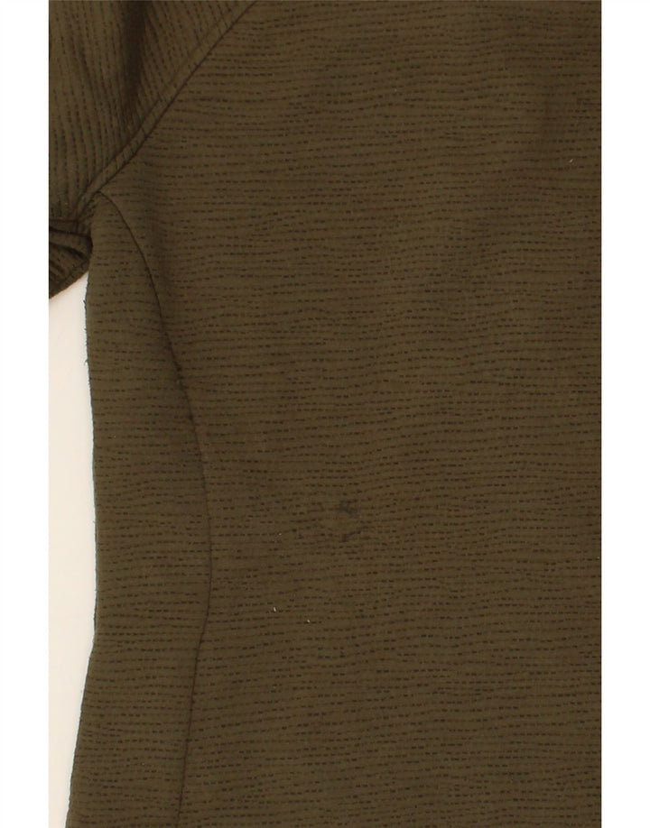 REGATTA Womens Tracksuit Top Jacket UK 10 Small Khaki Polyester Vintage Regatta and Second-Hand Regatta from Messina Hembry 