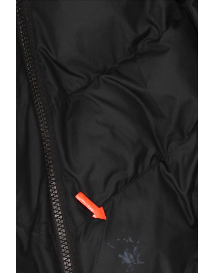 Giacca imbottita con cappuccio Nike da bambino 13-14 anni XL poliestere nero