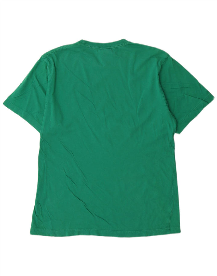 T-shirt grafica da uomo Volcom Top grande in cotone verde