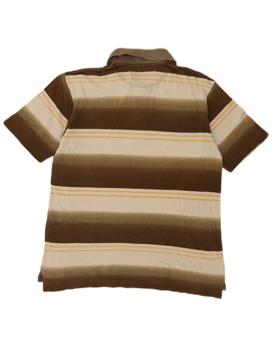 Polo Uomo Sergio Tacchini Cotone Rigato Marrone Medio