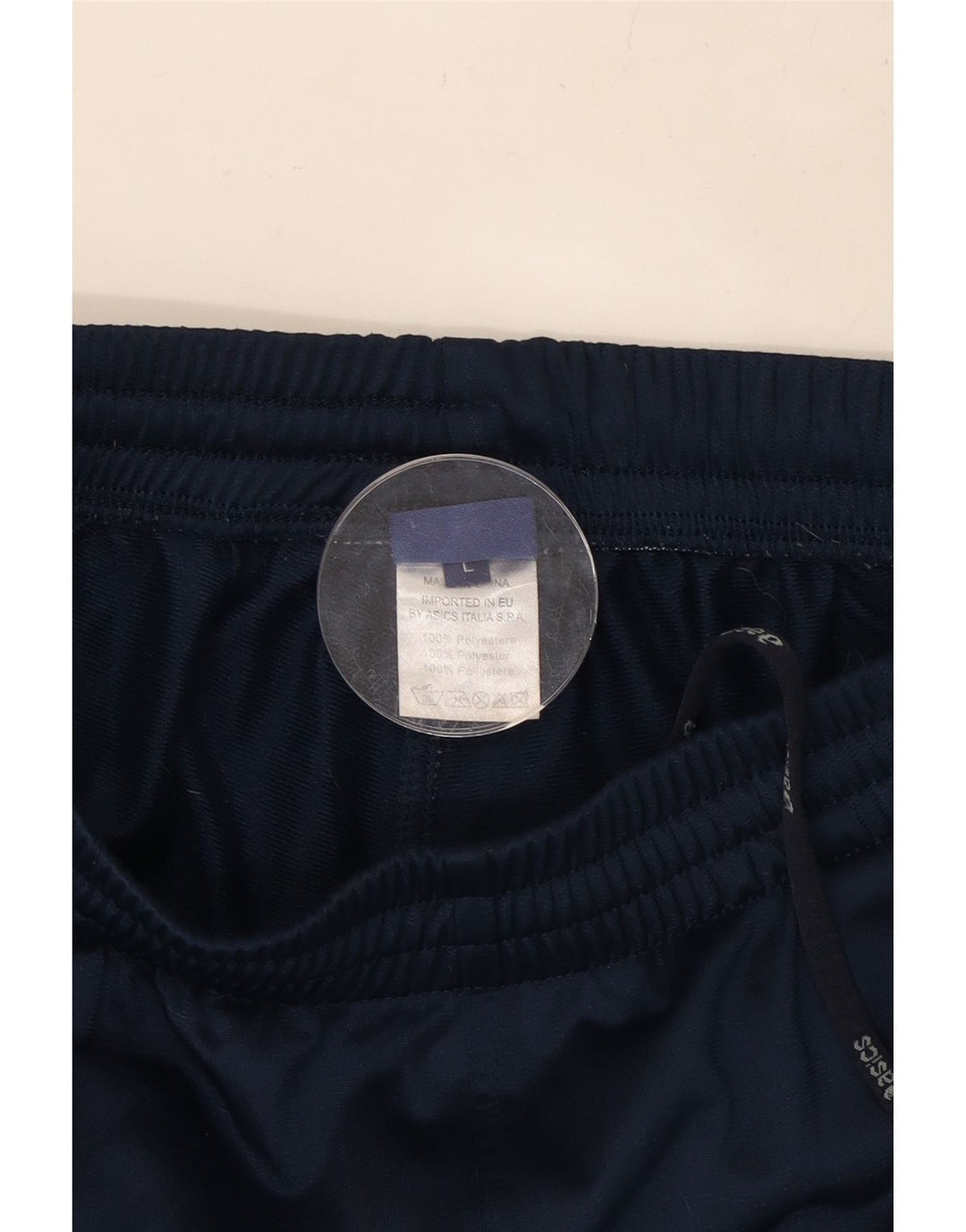 Pantaloni da tuta ASICS da donna UK 14 Large Blu Navy Poliestere