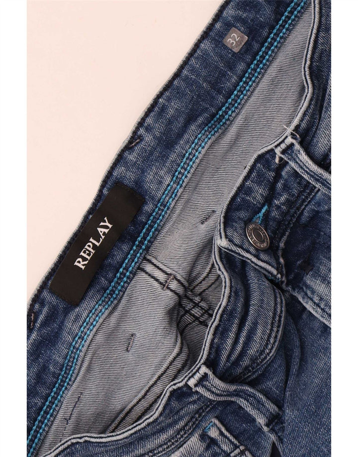 Jeans slim da donna Replay W32 L32 Blu