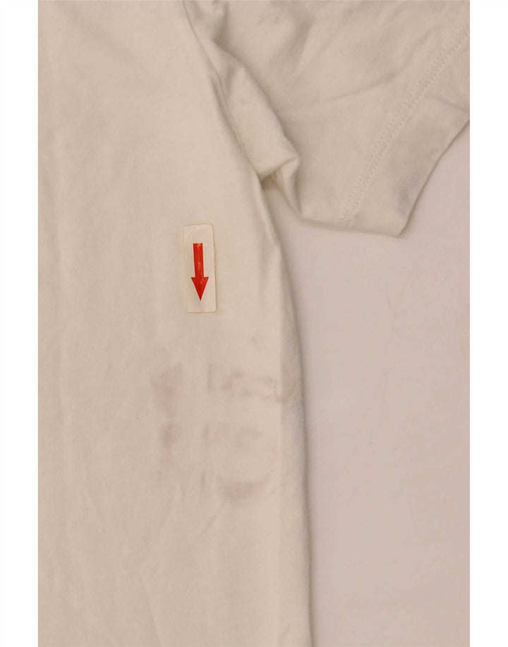 T-shirt da uomo Hugo Boss Top piccola in cotone bianco