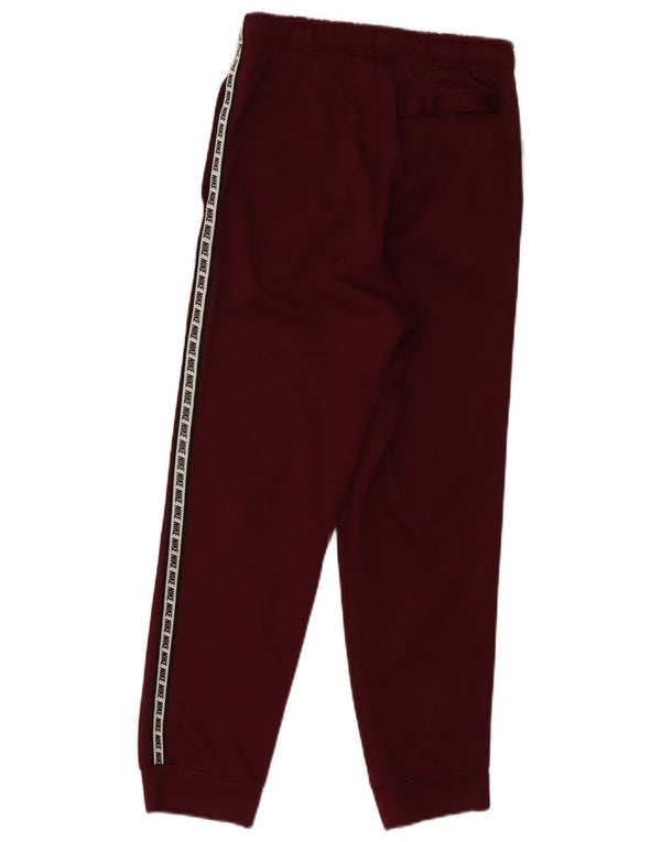 Pantaloni della tuta da ragazzo Nike Joggers 13-14 anni XL Maroon Colourblock