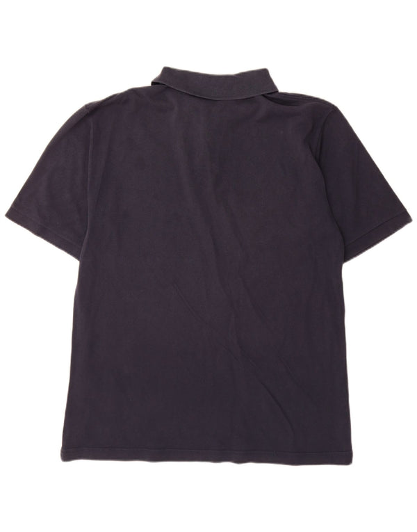 Polo Kappa Uomo Large Blu Navy in cotone