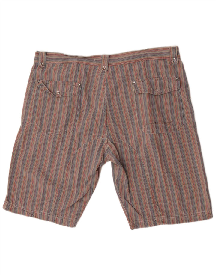 Pantaloncini chino da uomo Carrera W38 XL a righe rosse