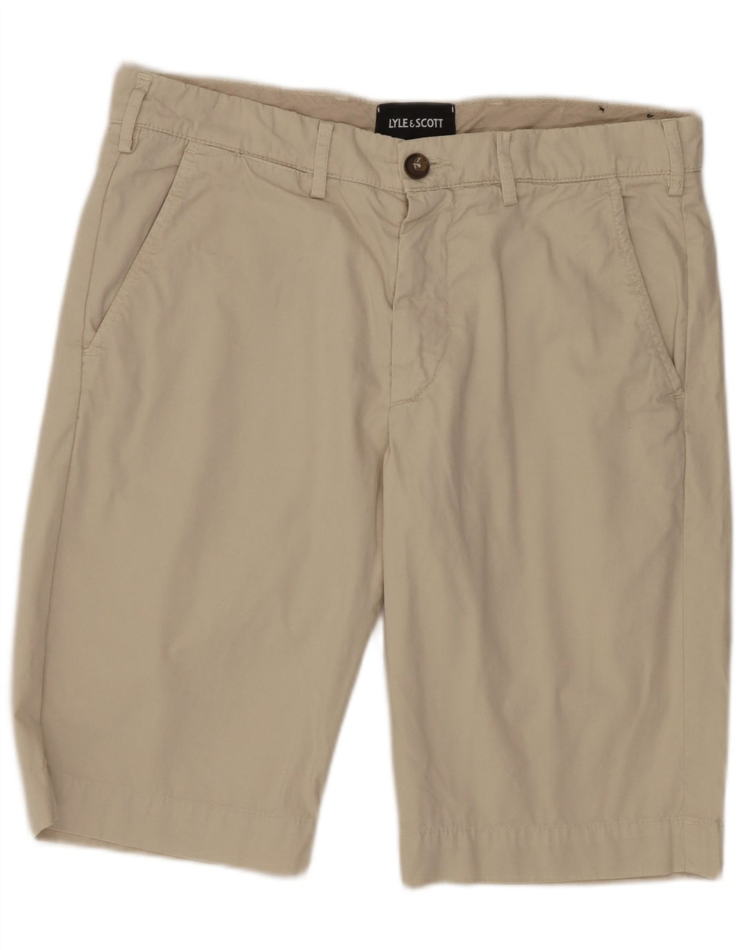 Pantaloncini chino da uomo Lyle & Scott W31 beige medio