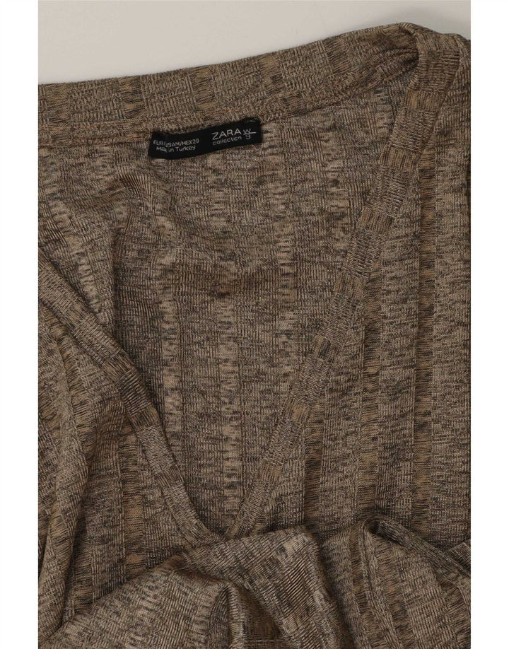 Abito basic da donna Zara UK 14 Grigio medio chiazzato