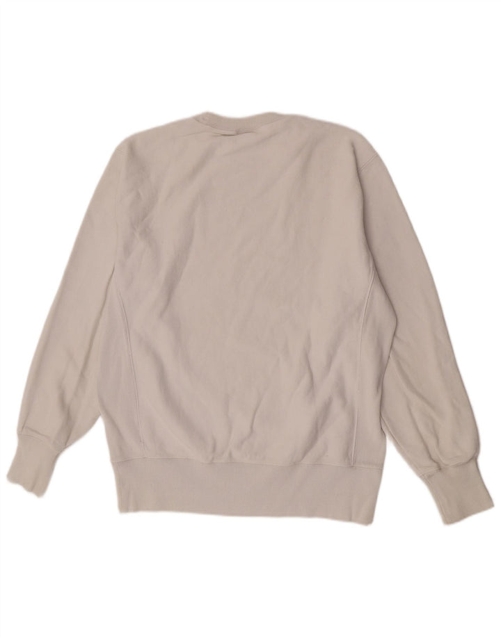 Felpa da donna Champion Jumper UK 20 2XL Cotone bianco