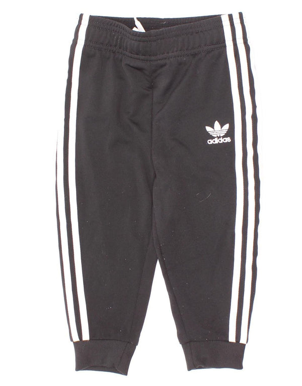Pantaloni da tuta da jogging Adidas da bambino 12-18 mesi neri