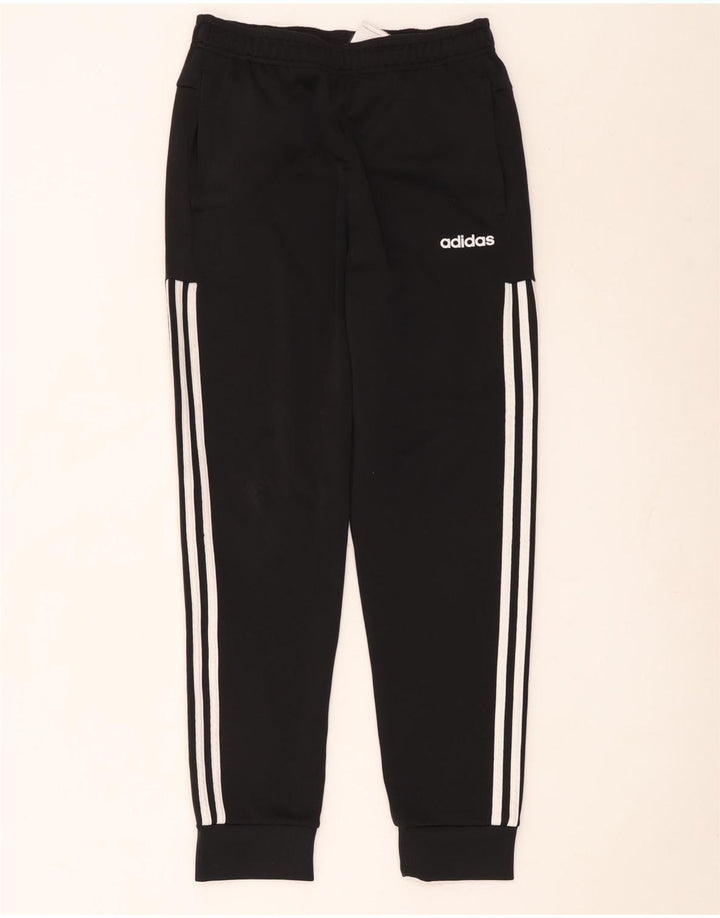 Pantaloni da tuta da uomo Adidas Joggers piccoli in poliestere nero