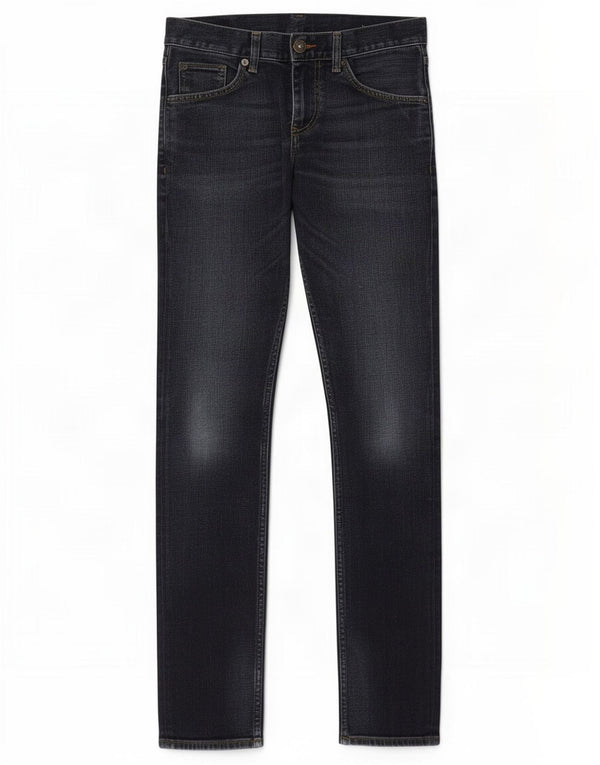 Jeans slim da uomo Tommy Hilfiger W30 L23 cotone blu navy