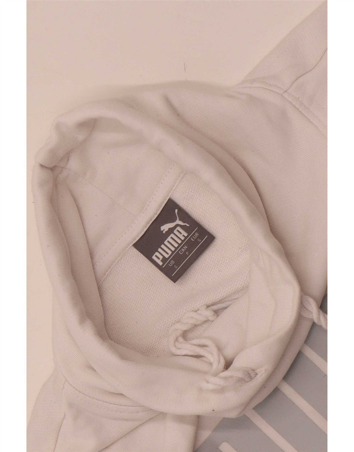 Felpa grafica da donna Puma UK 10 Small Grey Colourblock