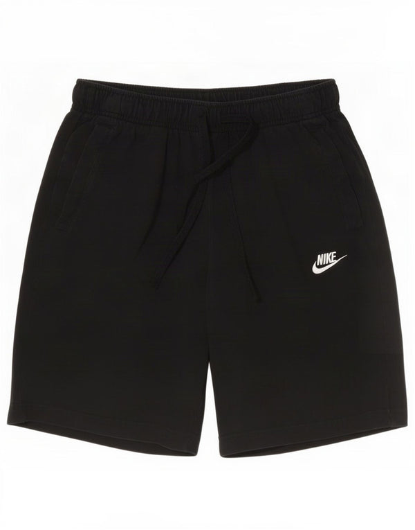Pantaloncini sportivi Nike da uomo piccoli in cotone nero