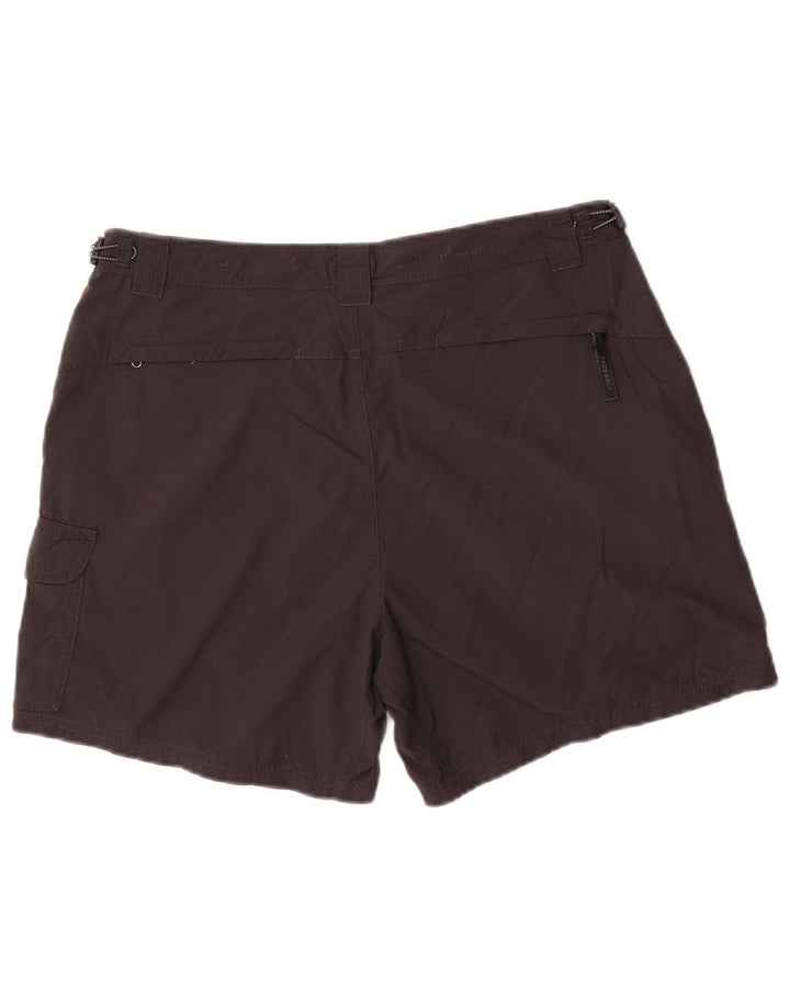 Pantaloncini cargo da donna COLUMBIA US 12 Large W32 nylon nero