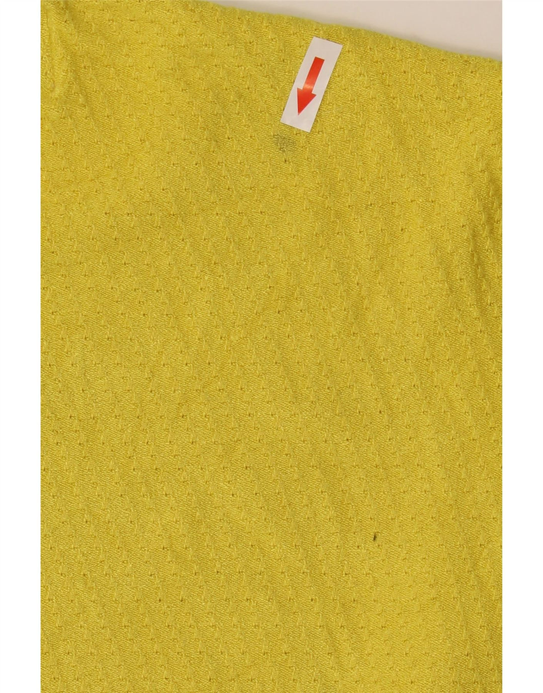 Maglione maglione girocollo da donna Zara UK 12 giallo medio
