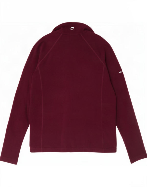 Giacca in pile da donna Berghaus UK 12 poliestere bordeaux medio