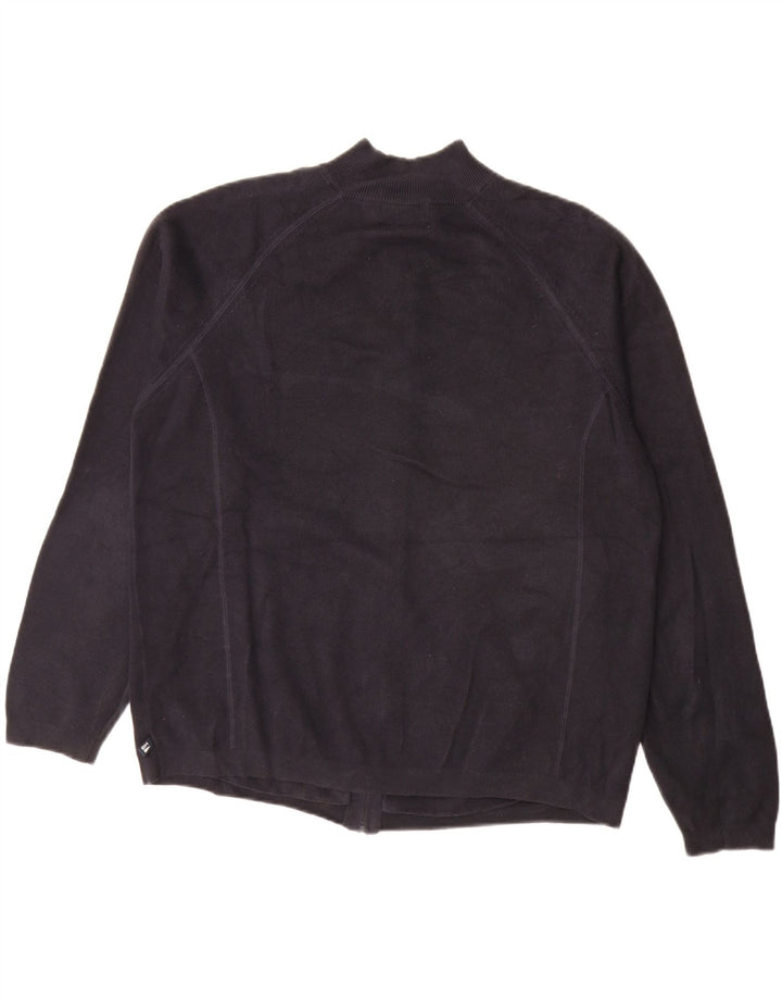 MARKS & SPENCER Maglione cardigan Harbour blu da uomo XL Blu navy