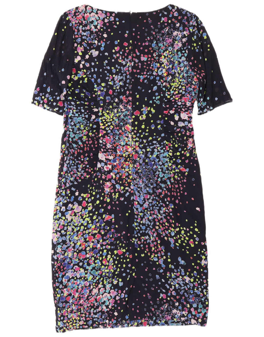 Abito tubino regolare da donna Hobbs UK 14 Seta screziata multicolore media