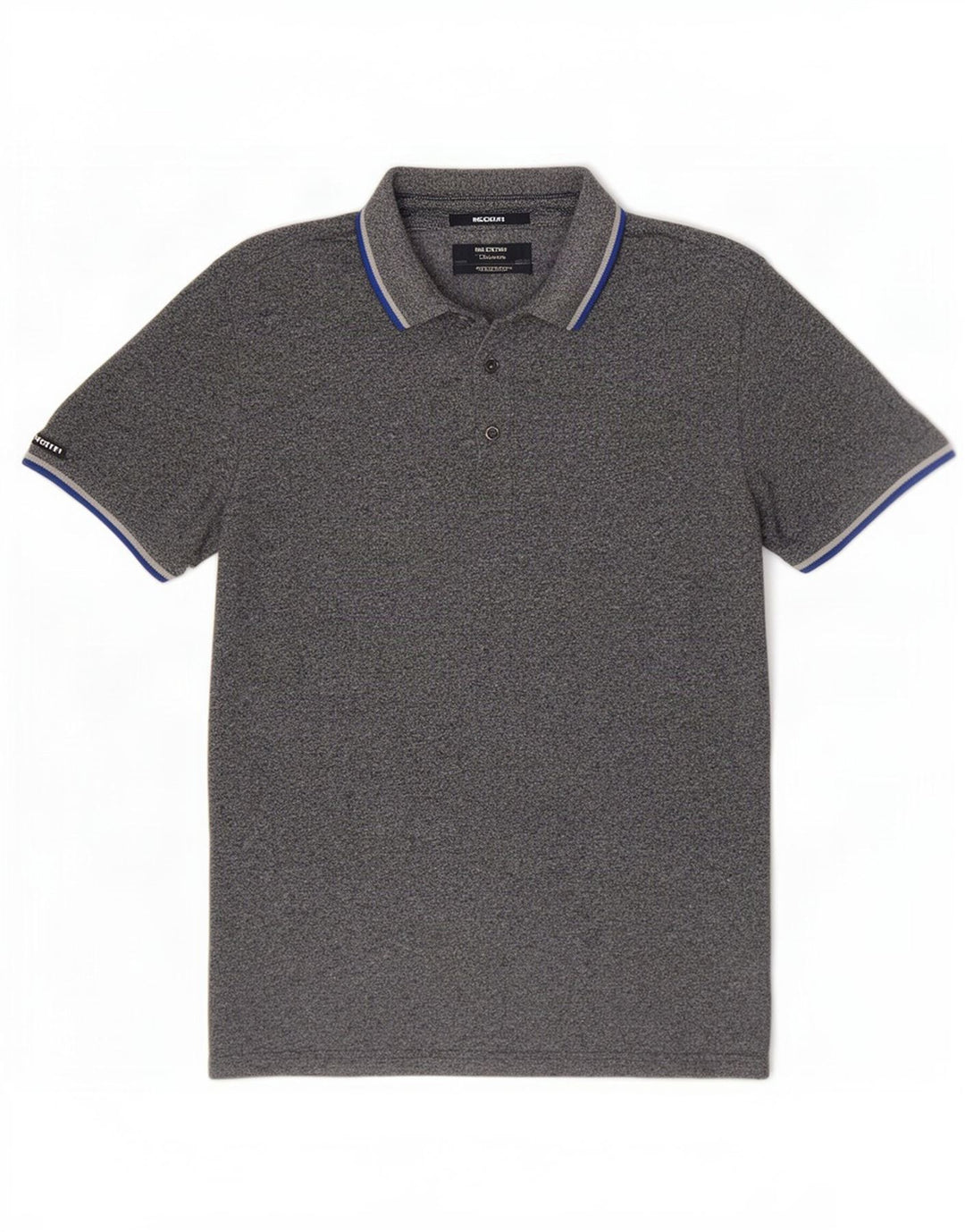 Polo da uomo Superdry in cotone blu navy medio