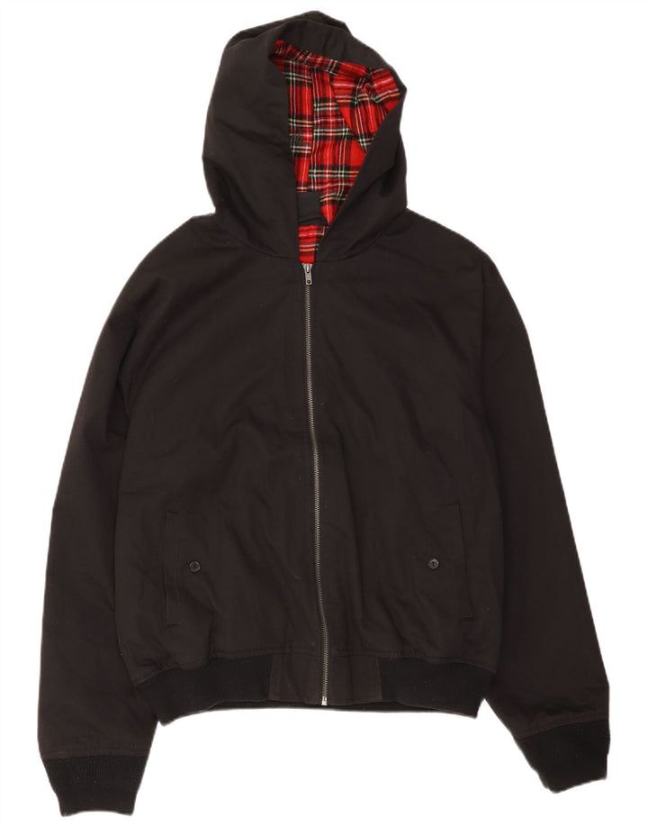Bomber con cappuccio da donna Brandit UK 16 grande poliestere nero