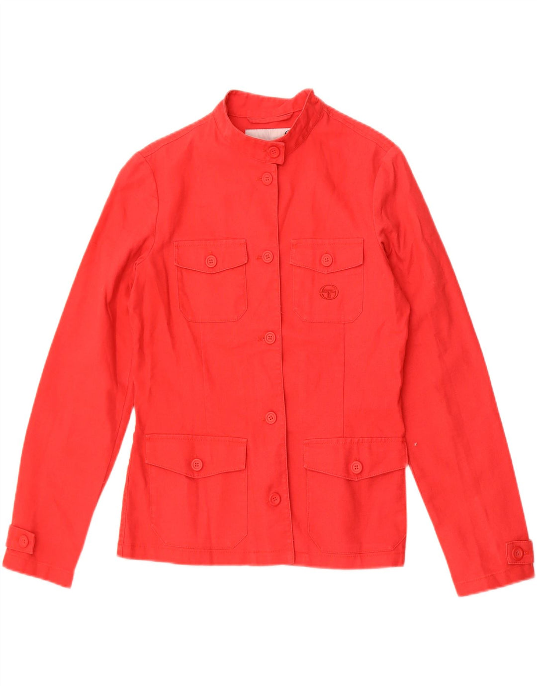 Giacca Utility Donna Sergio Tacchini IT 44 Medium Rosso Ramie
