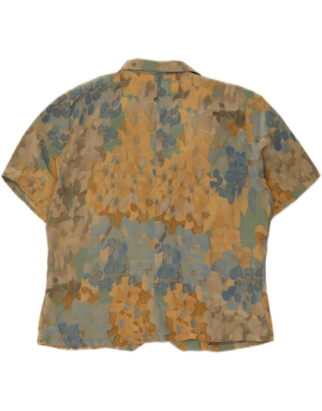 VINTAGE Womens Abstract Pattern Shirt Blouse UK 18 XL Multicoloured Vintage Vintage and Second-Hand Vintage from Messina Hembry 